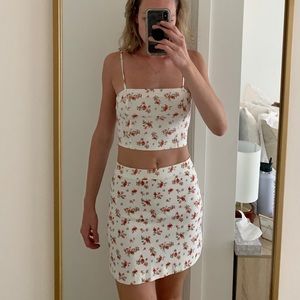Forever 21 Floral Print Matching Set